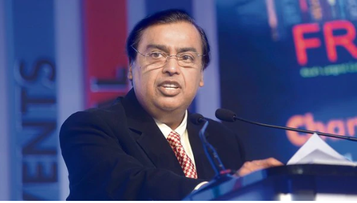 RIL董事長兼總經理Mukesh Ambani